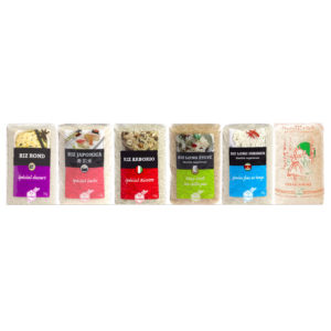 Il existe 6 variétés de riz blanc chez Haudecoeur