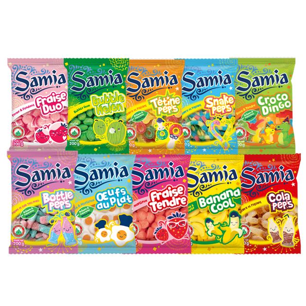 Bonbons halal - Samia