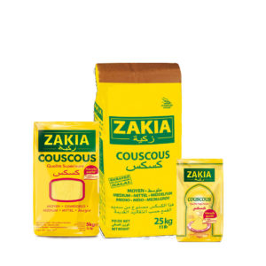 Zakia propose plusieurs conditionnements de couscous