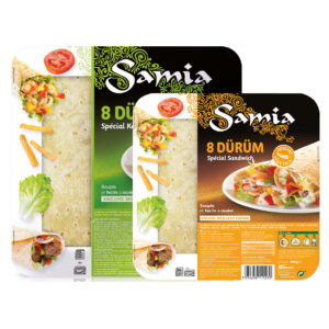 Special kebab bread dürüm SAMIA