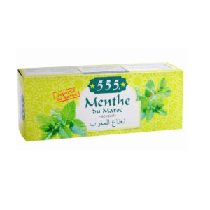 Haudecoeur propose du thé à la menthe 555