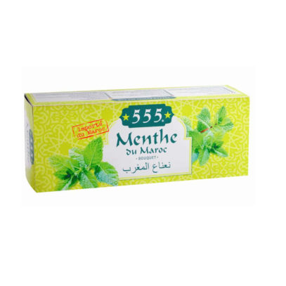 Haudecoeur propose du thé à la menthe 555