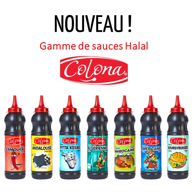 Sauces COLONA Halal - Haudecoeur