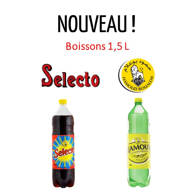 Boissons SELECTO et HAMOUD BOUALEM